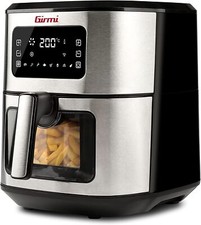 Girmi FG88 Friggitrice ad Aria con Finestra "EcoFrit Look", 6,5L, 1700 Watt, ant