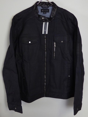 Giacca moto metalcore denim - giacca,