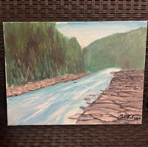 Quadro olio su cartone - quadro,