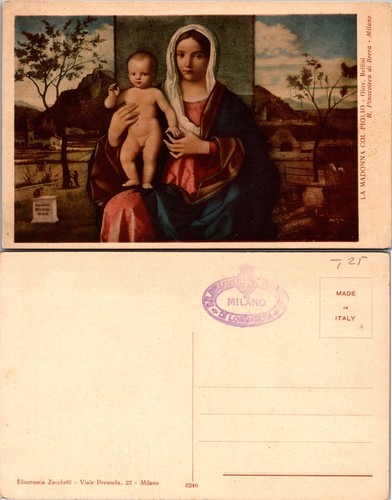 Cartolina dipinto italia - dipinto,