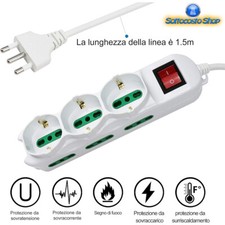 MULTIPRESA 9 POSTI BIPASSO