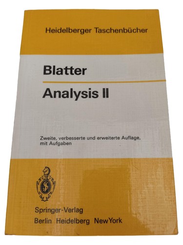 Analysis libro matematica - analysis, ii