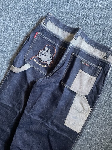 Jeans vintage y2k fubu platino - vintage,