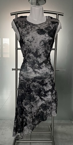 Loops abito donna tulle grigio - loops,
