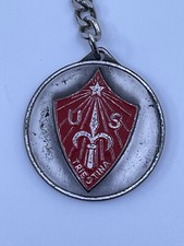 US TRIESTINA CALCIO Club FORZA MULI Amici UNIONE vecchia medaglia portachiavi A