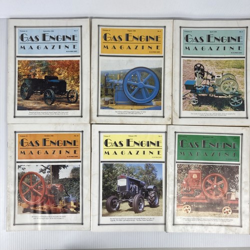 Gas engine magazine lot - engine,