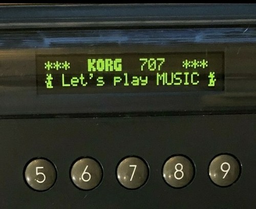 Display led pmva korg - pmva, 707