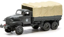 Ritirato W.W. II U.S. Truppa/Camion da carico dell'esercito "Deuce e mezzo" scala 1/48/O