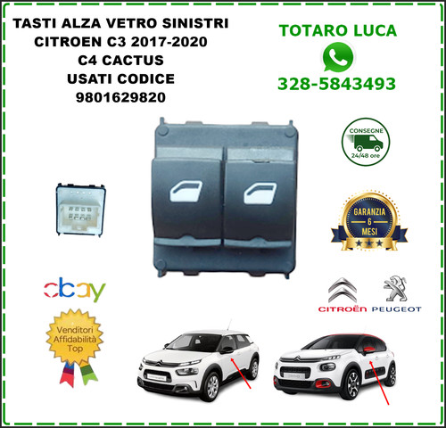 Citroen pulsantiera - citroen, c3