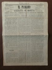 Laguna Comacchio pescherie giornale il panaro 1862