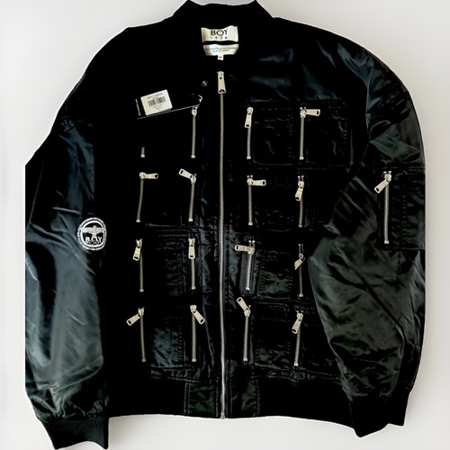 Giubbotto bomber nero boy - nero,
