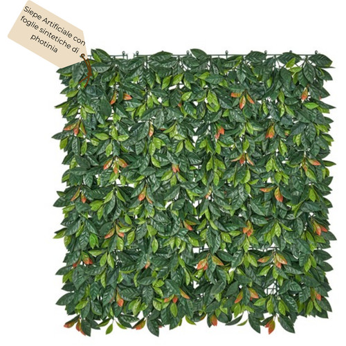 Siepe artificiale finta foglie - siepe,