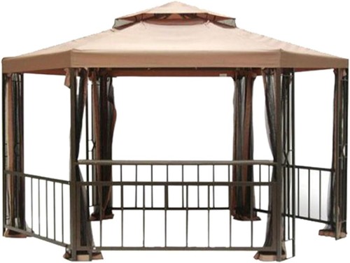 Gazebo esagonale hampshire - gazebo,