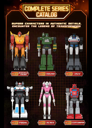 Lotto figurine transformers - lotto,