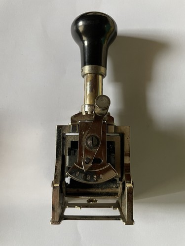 Timbro antico numeratore - timbro,