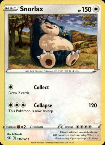 Snorlax rara - 2x,