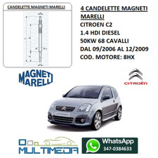 4 CANDELETTE MAGNETI MARELLI