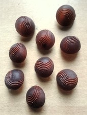 lotto 9 BOTTONI a palla *