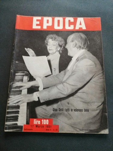 Rivista epoca 23 marzo - nr.,