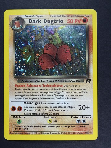 Pokémon dark dugtrio - dark,