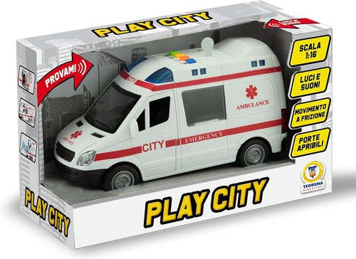 Giocattolo ambulanza - giocattolo, a
