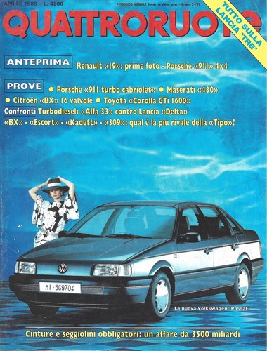 Rivista quattroruote aprile - quattroruote,