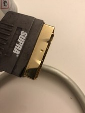 Cavo-scart -SUPRA HI-definition Colori Brillanti. 1. Mt