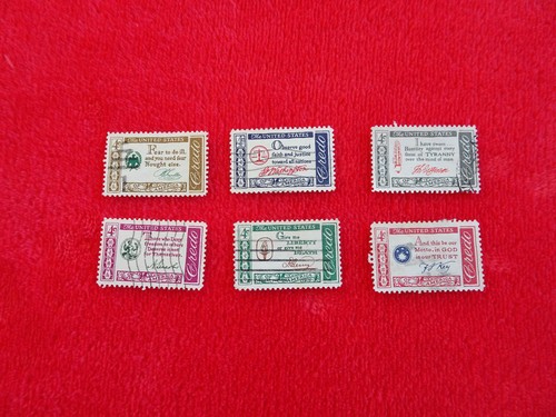 Francobolli set 6 - francobolli, us