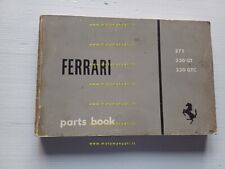 Ferrari 275 - 330 GT  - 330 GTC catalogo ricambi RISTAMPA Carbook USA