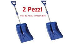 PALA DA NEVE GHIACCIO SPAZZANEVE SPALA NEVE SPINGI NEVE BADILE VANGA 2 PEZZI