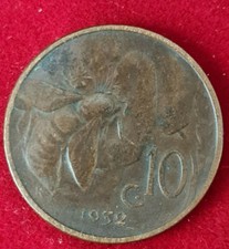 Italia - Regno di Vittorio Emanuele III° - 10 cent. ape 1932 RARA