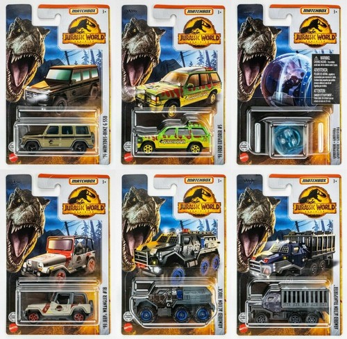 Matchbox 2022 jurassic world - matchbox,