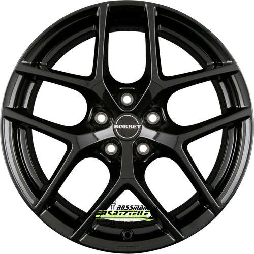 Borbet nero lucido 8x18 et45 - y,