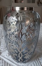 vaso di cristallo con