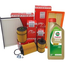 KIT TAGLIANDO SPEED AUDI A4 2.0 TDI 125 KW DAL 06 AL 08 + OLIO CASTROL EDGE 5W30