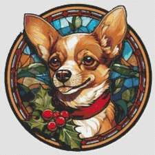 Cane cucciolo di Natale