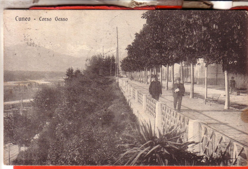 Cartolina cuneo citta - , citta'