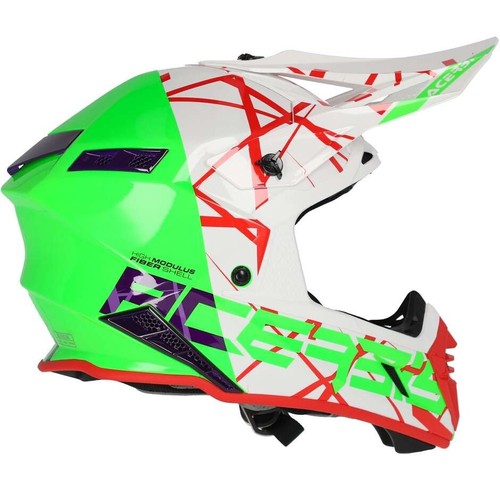 Casco motocross acerbis - acerbis, fibra