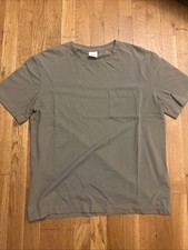Zara maglietta verde con tasca
