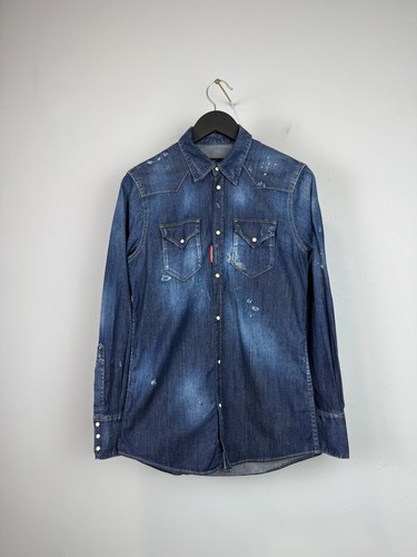 Dsquared2 camicia denim - dsquared2,