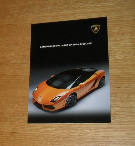 Brochure lamborghini gallardo - lamborghini,