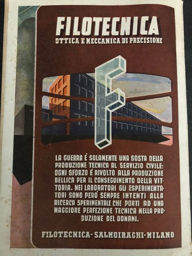 Pubblicità epoca 1943 - d'epoca,