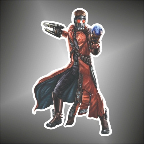 Adesivo star lord - star,