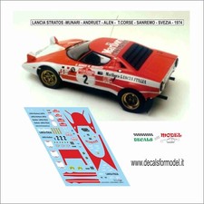 DECALS 1:43 LANCIA STRATOS