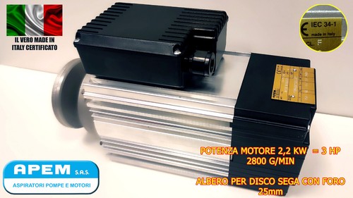 Motore elettrico monofase - elettrico, sega