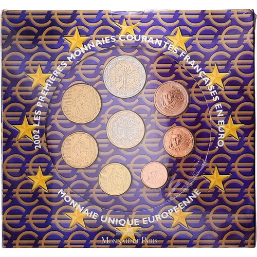 France set 2 euro - set,