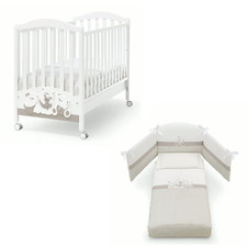 Erbesi - Set Lettino Mirtillo + Piumone - Spedizione Gratuita