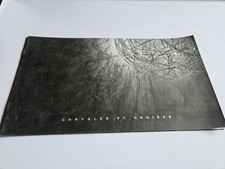 Chrysler PT Cruiser Scheda Tecnica Depliant Pubblicitario  Lingua Italiana