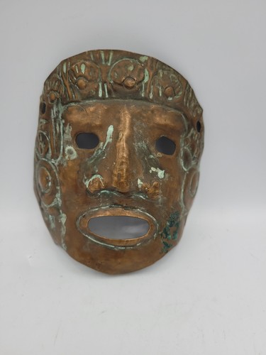 Antica maschera etnica - , rame