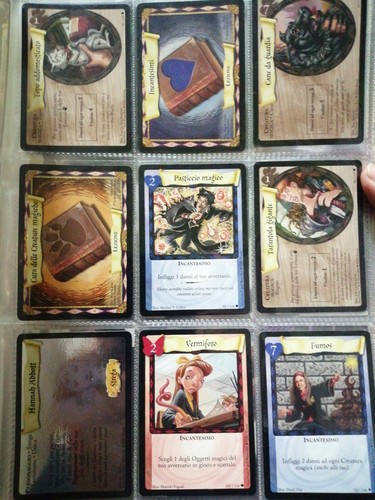 Dieci carte harry potter - carte, in
